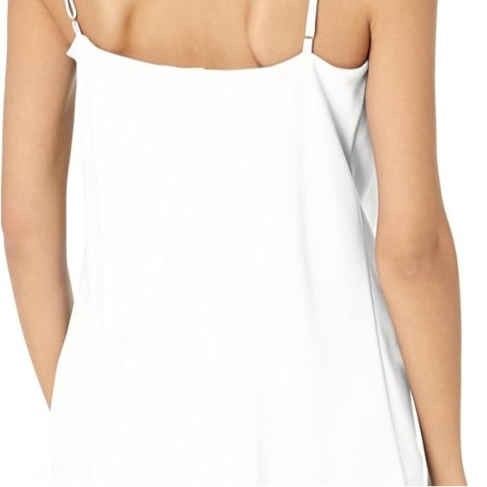 Karl Lagerfeld Paris Womens Karl Charm Cowl Neck Camisole White Size L Defected - Picture 4 of 7